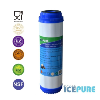 ICEPURE filtrační vložka s aktivním uhlím 10"