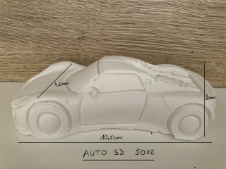 Odlitek 3D auta 